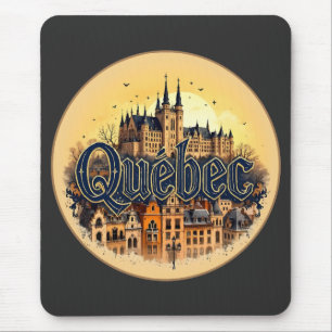 Quebec City Canada Mouse Pad