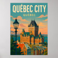 Quebec City Canada Old Town Chateau Travel