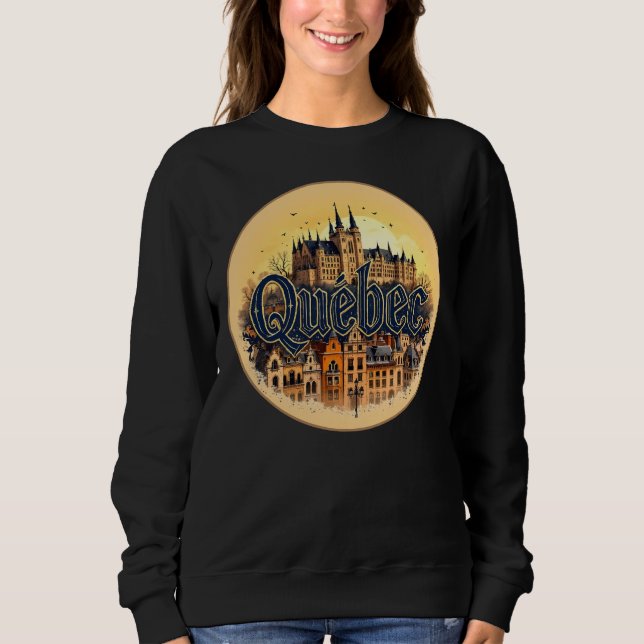 Quebec City Canada Sweatshirt (Front)