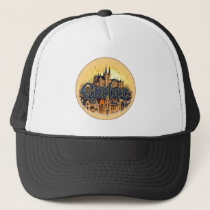 Quebec City Canada Trucker Hat
