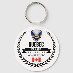 Quebec City Key Ring
