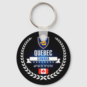 Quebec City Key Ring