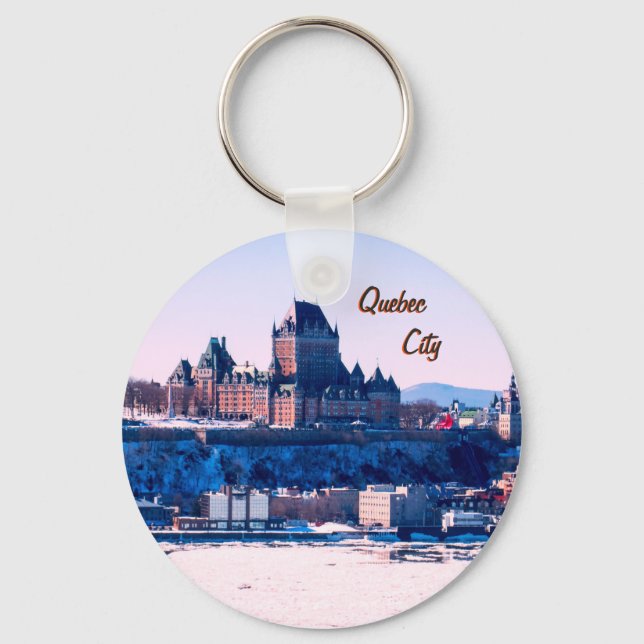 Quebec City Key Ring (Front)