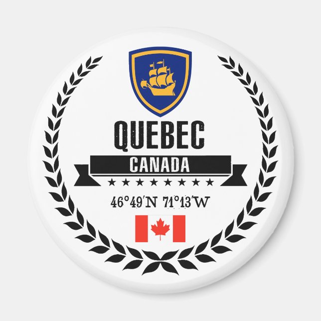 Quebec City Magnet (Front)