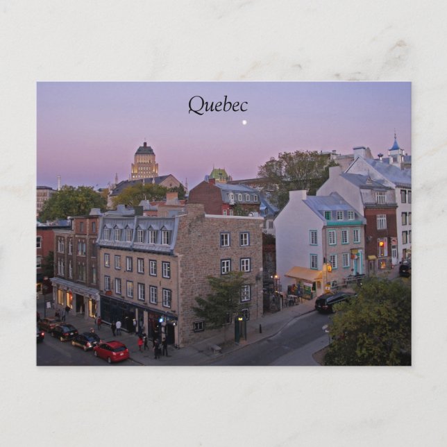 Quebec City Postcard (Front)