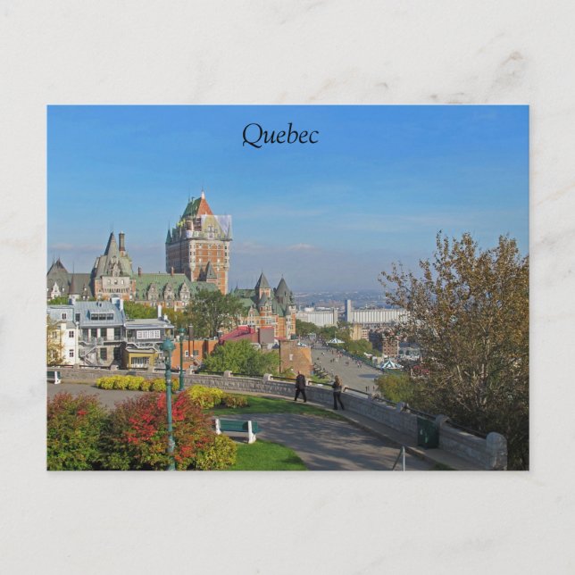 Quebec City Postcard (Front)