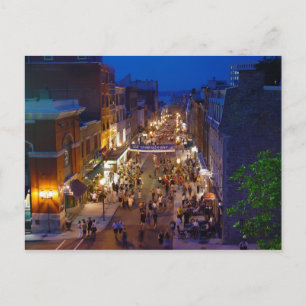 Quebec City Summer Festival Saint-Jean Postcard