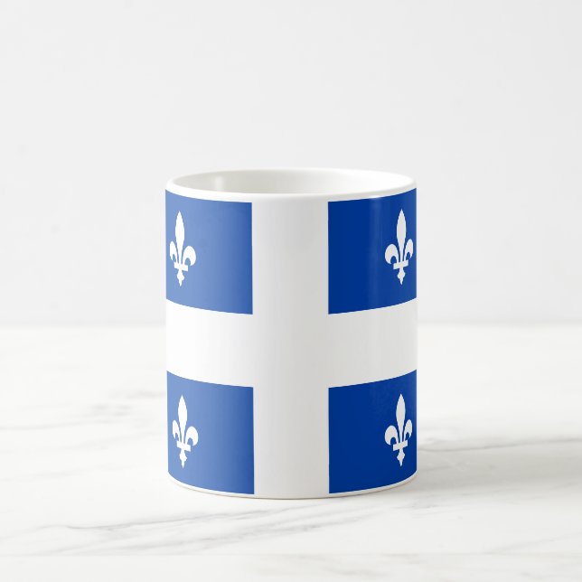 Quebec Flag Coffee Mug (Center)