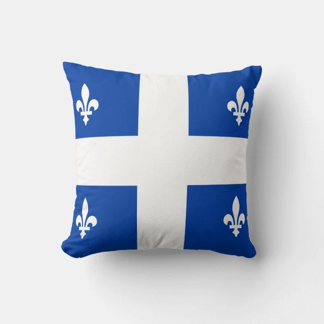 Quebec Flag Cushion (Front)