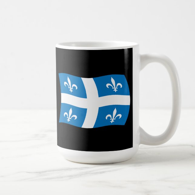 Quebec Flag Mug (Right)