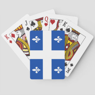 Quebec Flag Playing Cards