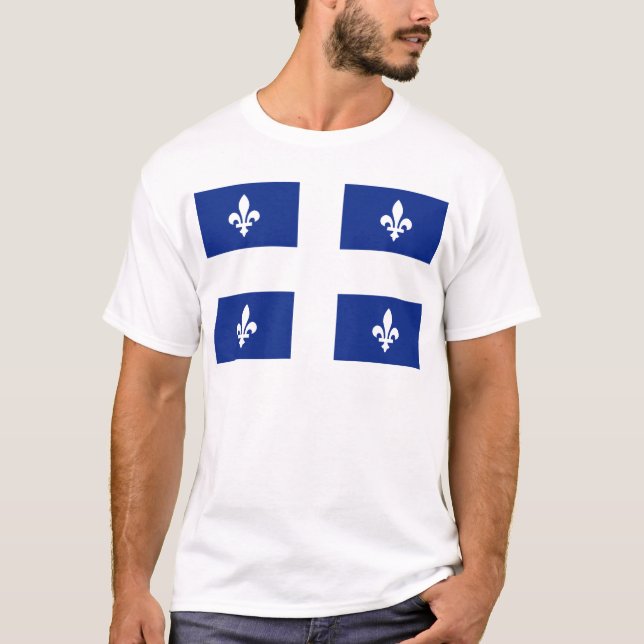 Quebec Flag T-Shirt (Front)