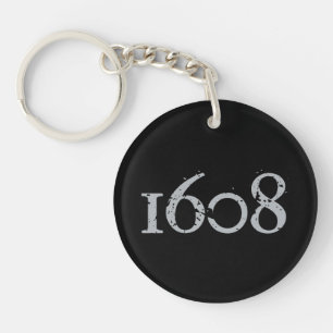 Québec fleur lys élégant Champlain - VOS COULEURS Key Ring