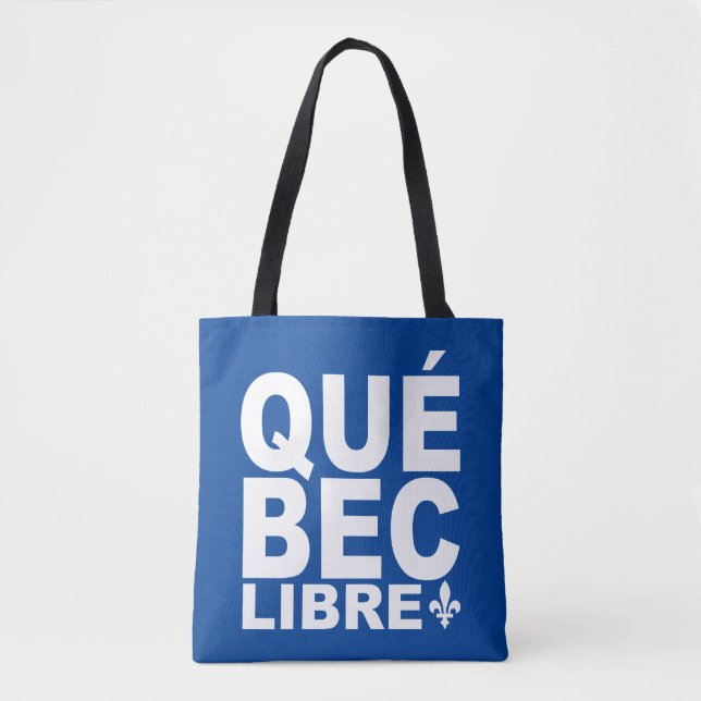 Quebec Free Tote Bag (Front)