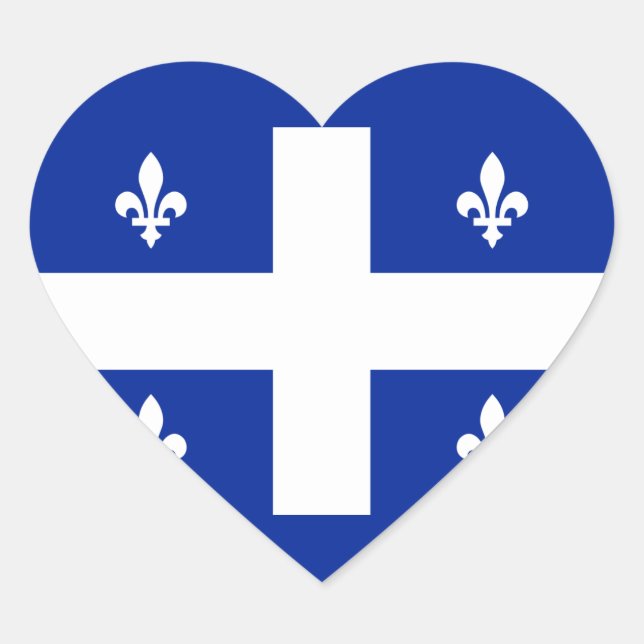 quebec heart sticker (Front)
