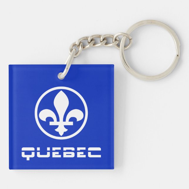 Quebec Key Ring (Back)