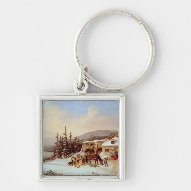 Quebec Key Ring (Front)