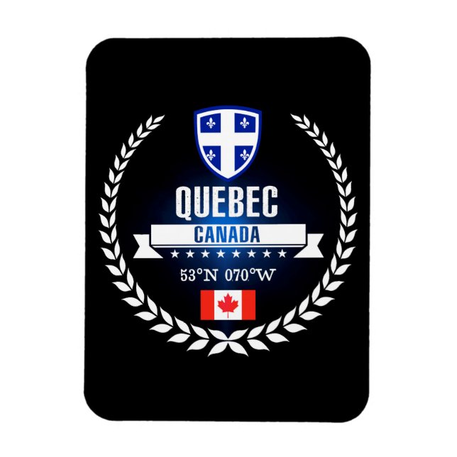 Quebec Magnet (Vertical)