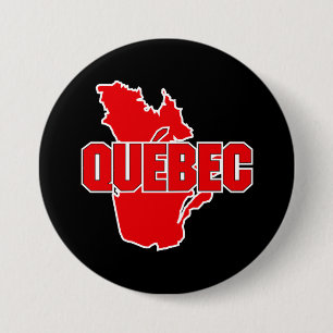 Quebec Province 7.5 Cm Round Badge