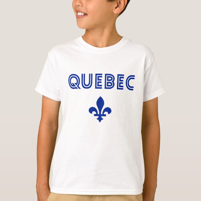 Quebec Retro T-Shirt (Front)