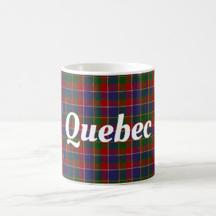 Quebec Tartan Plaid Coffee Mug