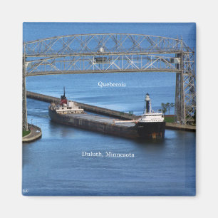 Quebecois Duluth magnet