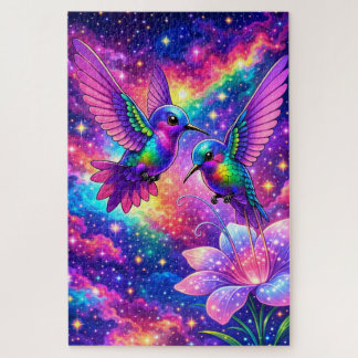 Quebra-Cabeça (Puzzle) Beija-Flores Enamorados Jigsaw Puzzle