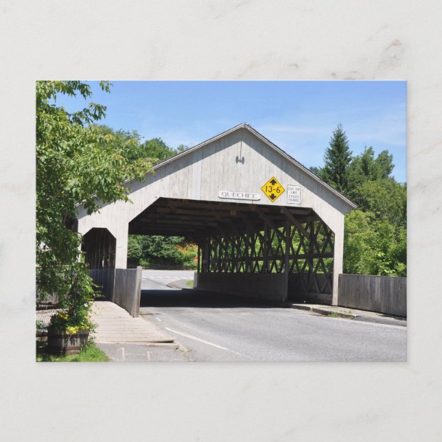 Quechee Gorge Covered Bridge - Postcard (Front)