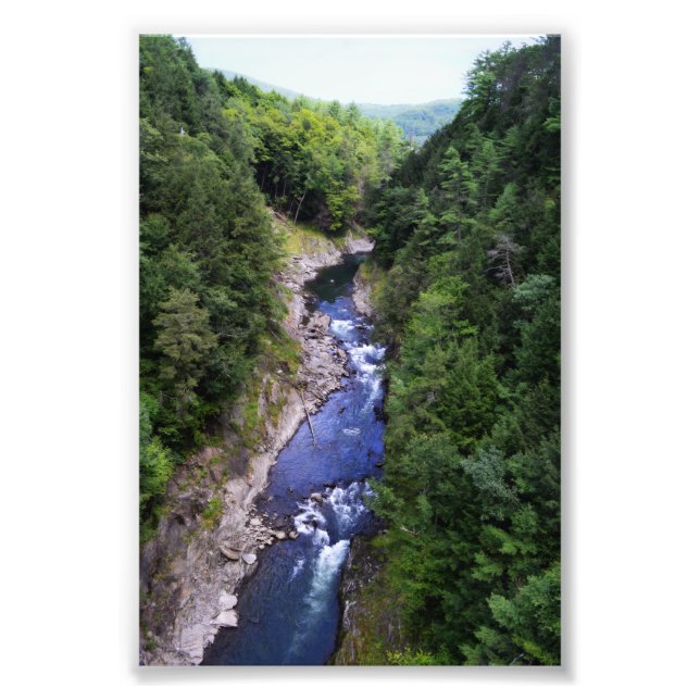 Quechee Gorge, Vermont Photo Print (Front)