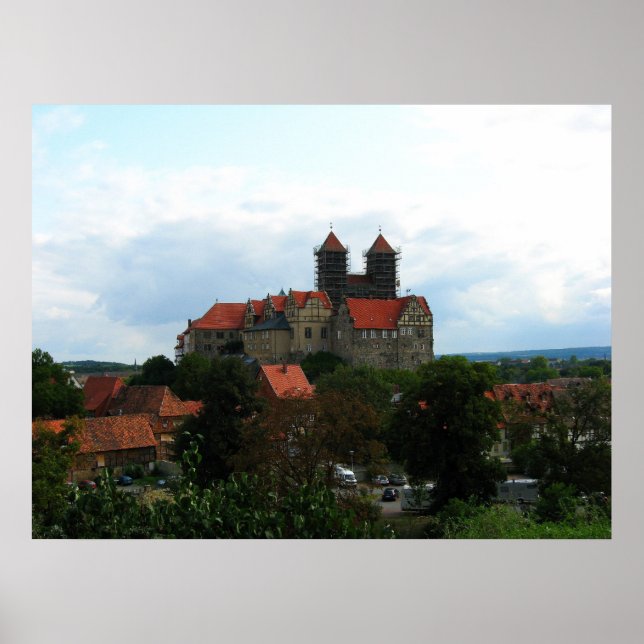 Quedlinburg castle hill poster (Front)