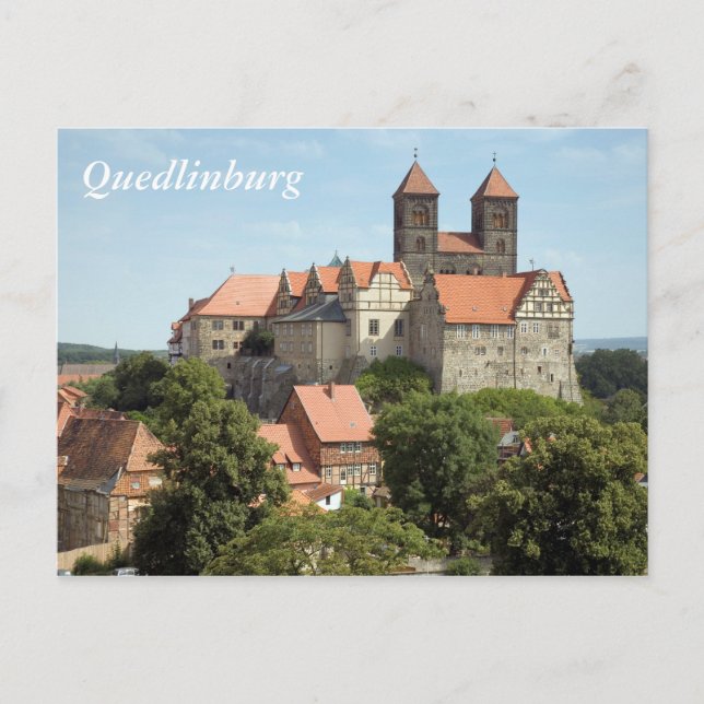 Quedlinburg Castle Postcard (Front)