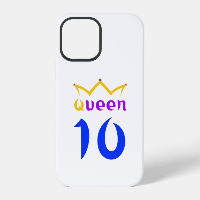 Queen 10 iPhone case (Back)