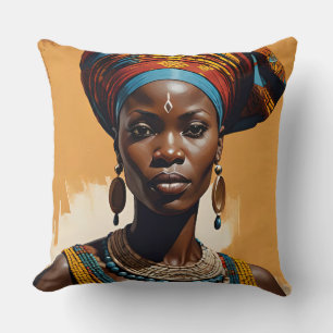 Queen 1 Throw Pillow