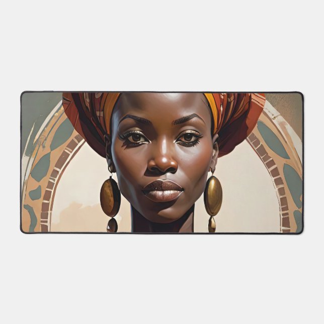Queen 3 Desk Mat (Front)