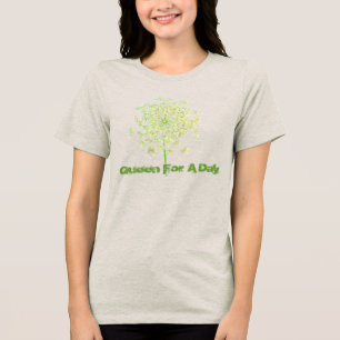 Queen 4 A Day - Queen Anne's Lace T-shirt Tri-Blend Shirt