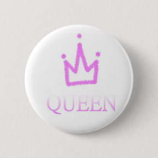 QUEEN 6 CM ROUND BADGE