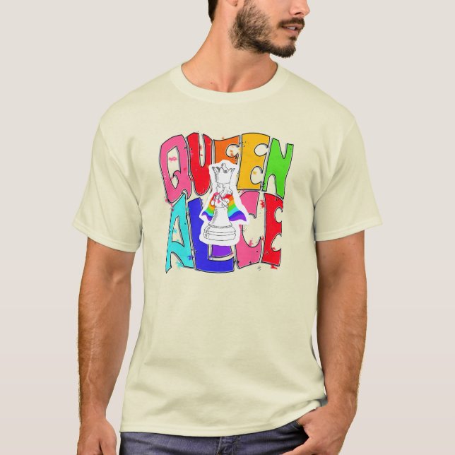 Queen Alice Shirt Colourful (Front)