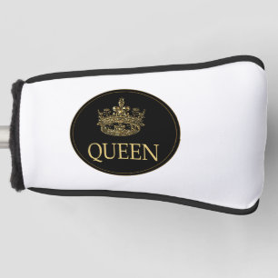 Queen and Crown Emblem Golf Head Cover