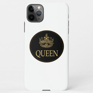 Queen and Crown Emblem iPhone 11Pro Max Case