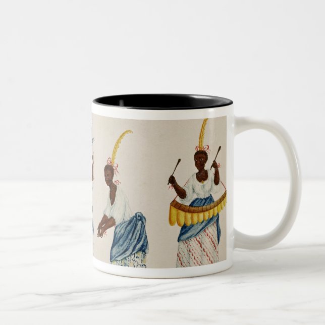 Queen and her Suite Two-Tone Coffee Mug (Right)