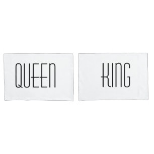 Queen and King Pillowcase