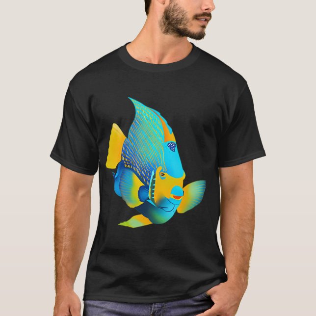 Queen Angelfish T-Shirt (Front)