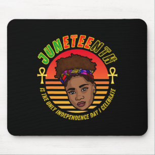 Queen Ankh Independence Day 1865 Juneteenth 2023 Mouse Pad