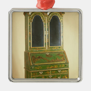 Queen Anne bureau cabinet with ball feet, c.1710 Metal Tree Decoration