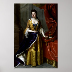 Queen Anne of Great Britain and Ireland Poster