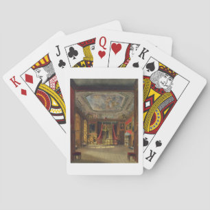 Queen Anne's Bed, Windsor Castle, from 'Royal Resi Playing Cards