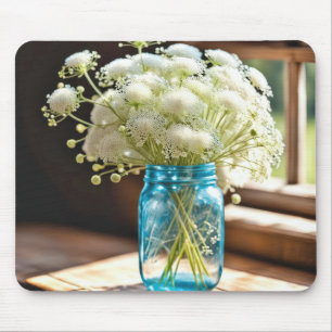 Queen Anne's Lace Bouquet  Mouse Pad