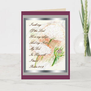 Queen Anne's Lace Card