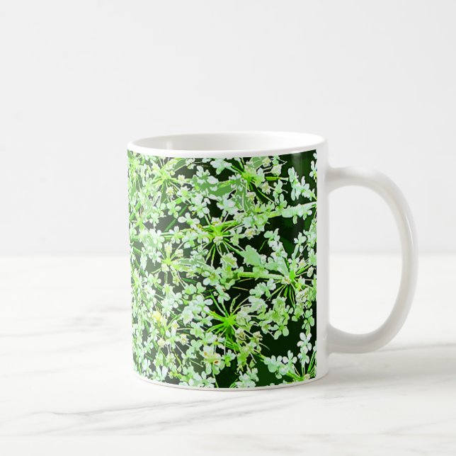 Queen Annes Lace Coffee Mug (Right)