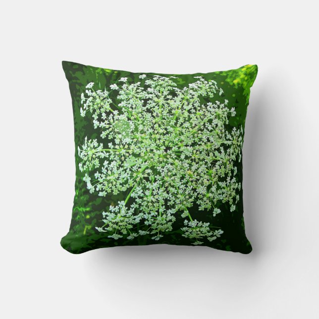 Queen Annes Lace Cushion (Front)